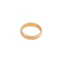Alianza Oro 18K Tallada Picada