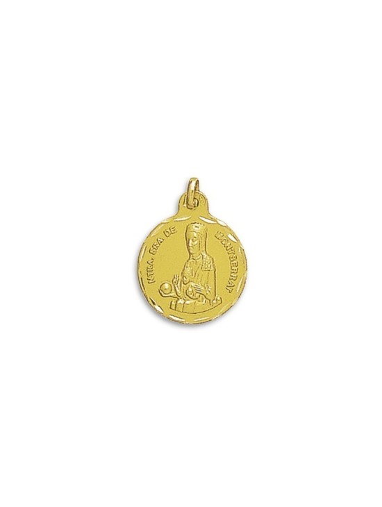 Medalla Virgen Montserrat Oro 18k | Joyería Parejo