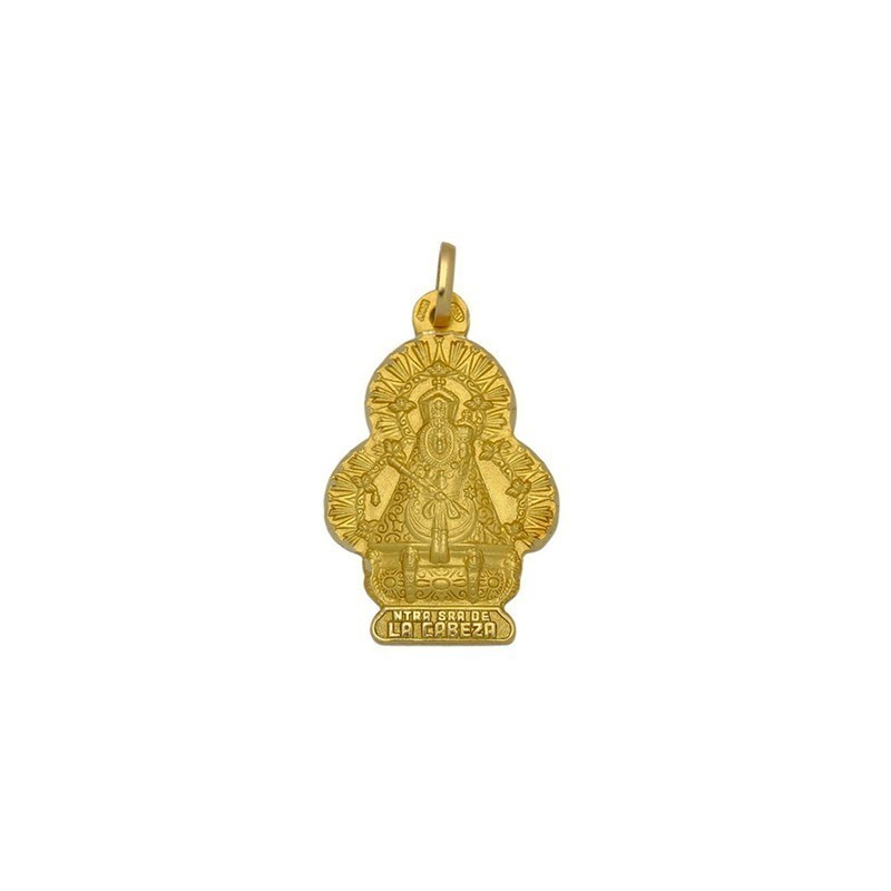 Medalla Virgen de la Cabeza Oro 18k - Compra Ahora
