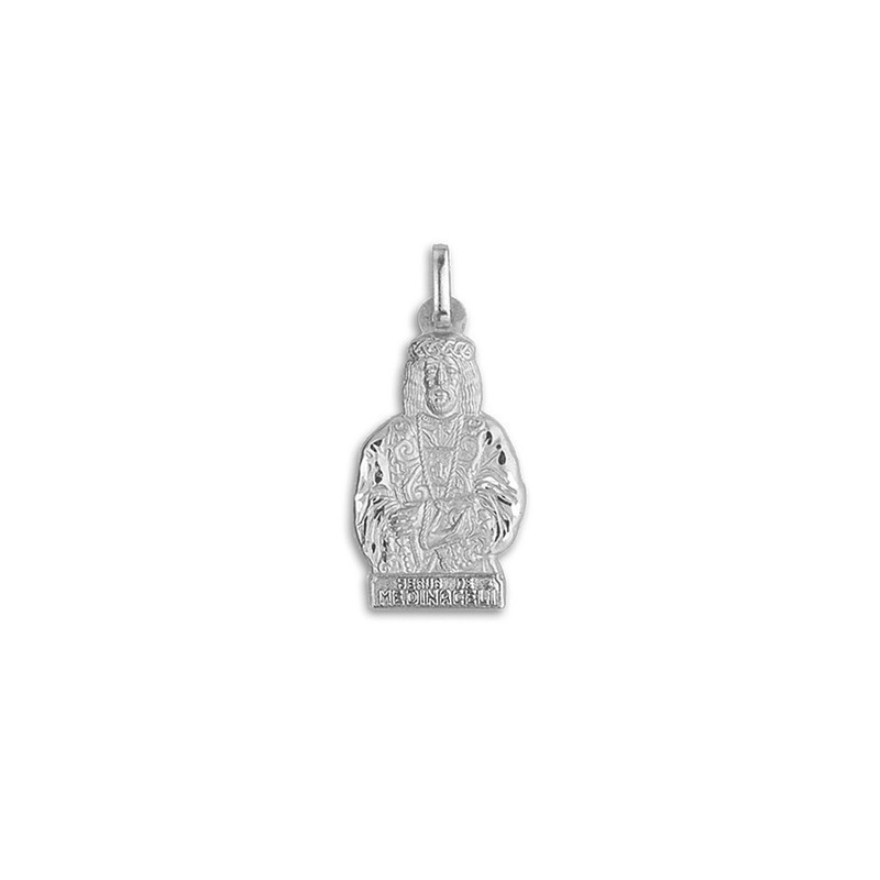 Medalla del Cristo de Medinaceli en Plata de Ley | Joyería Parejo