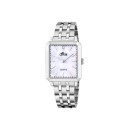 Reloj Lotus Mujer 18980/1 Square Series - Acero Inoxidable, Rectangular