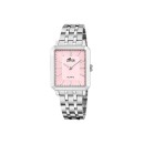 Reloj Lotus Mujer 18980/3 Square Series - Acero Inoxidable, Rectangular, Rosa