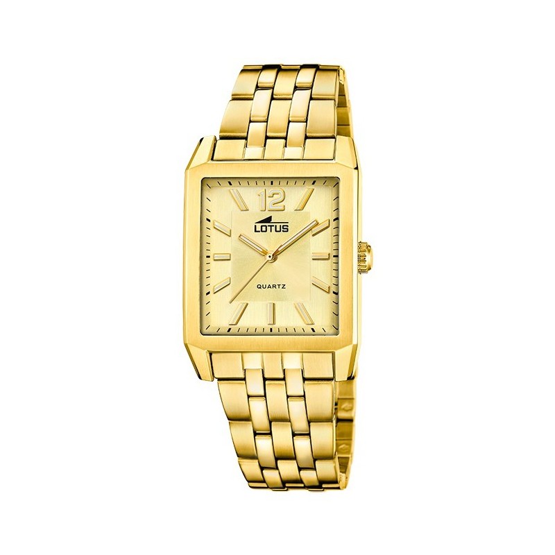 Lotus Men's Watch 18984/2 Square Series | Joyería Parejo