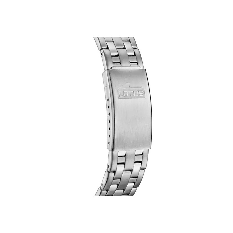 Lotus Horloge Voor Heren 18989/3 Chrono Grijs Zilver 316l Roestvrij Staal Case Grijs Zilver316l Roestvrij Staal Armband 67a1ab4a471736c7c7040d44