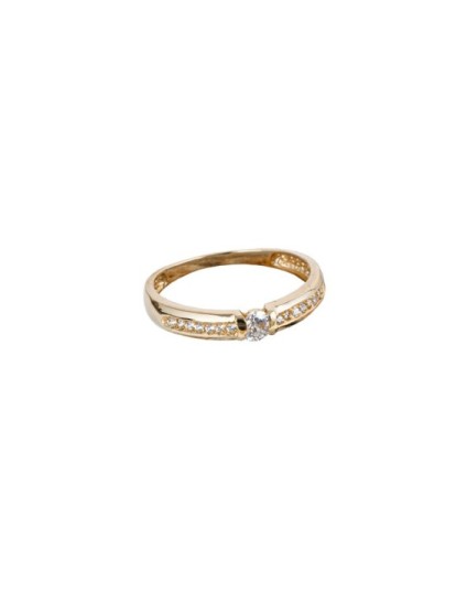 Anillo Solitario Mujer 3002005 Oro 18K | Joyería Parejo