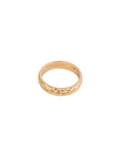 18K Gold Wedding Band 3002006 | Joyería Parejo