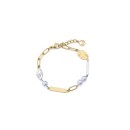 Pulsera Viceroy Fashion 75372P01019 Mujer - Acero IP Dorado, Perlas Sintéticas