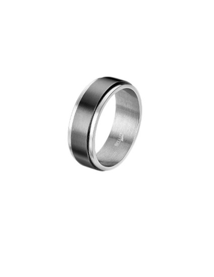 Anillo de hombre Lotus Style LS2395-3/224 en Acero | Joyería Parejo