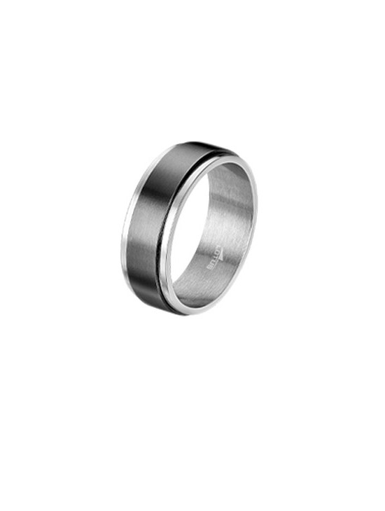 Anillo de hombre Lotus Style LS2395-3/224 en Acero | Joyería Parejo