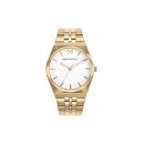 Reloj Hombre Mark Maddox HM0152-07 - Acero Dorado, 40 mm, Esfera Blanca