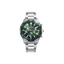 Reloj Hombre Mark Maddox HM1017-66 – Acero, Cronógrafo, Verde