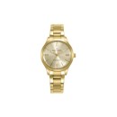 Mark Maddox Women's Watch MM1024-23 - Gold Steel, 34mm, Gold Dial