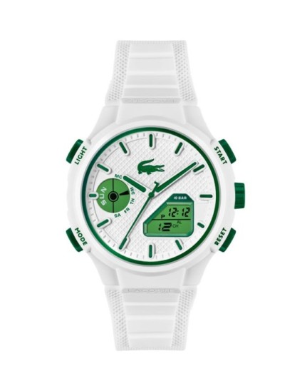 Lacoste LC33 White Men's Watch – Stylish and Durable Timepiece
