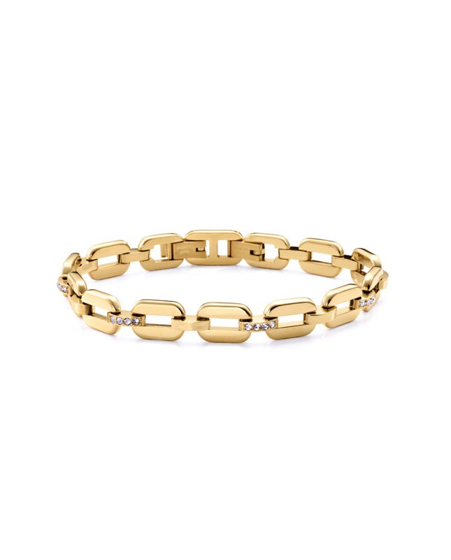 Pulsera Viceroy Chic acero dorado de la suerte