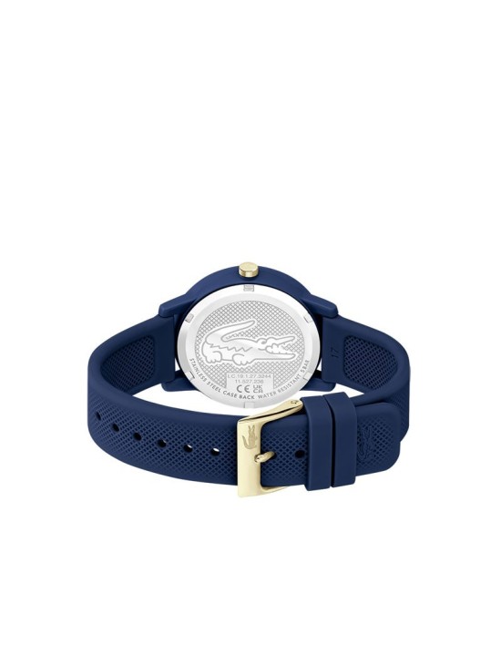 Reloj de mujer Lacoste.12.12 Azul con correa de silicona