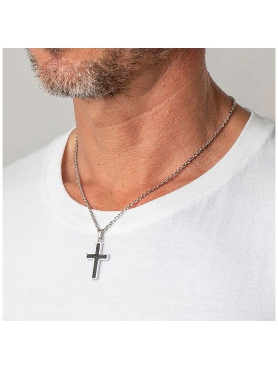 Collar Lotus Style Men in Black LS1983-1/1 Hombre | Joyería Parejo