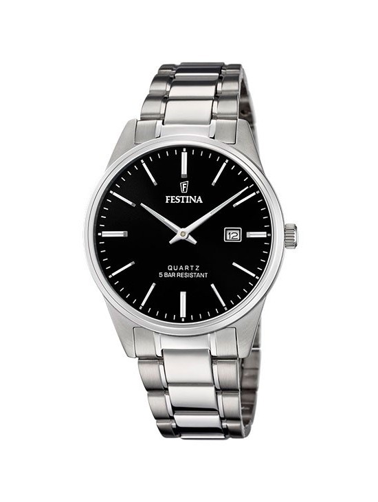 Festina Classic Steel Watch F20511/4 for Men | Joyería Parejo