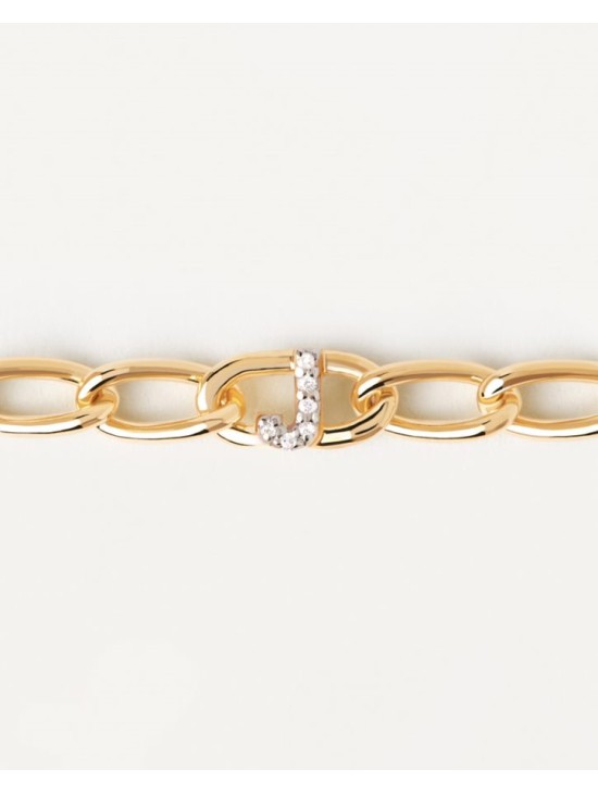 Pulsera PDPaola Mini Letter J | Joyería Parejo