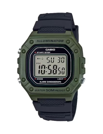 Reloj Casio Timeless W-218H-3AV Hombre | Joyería Parejo