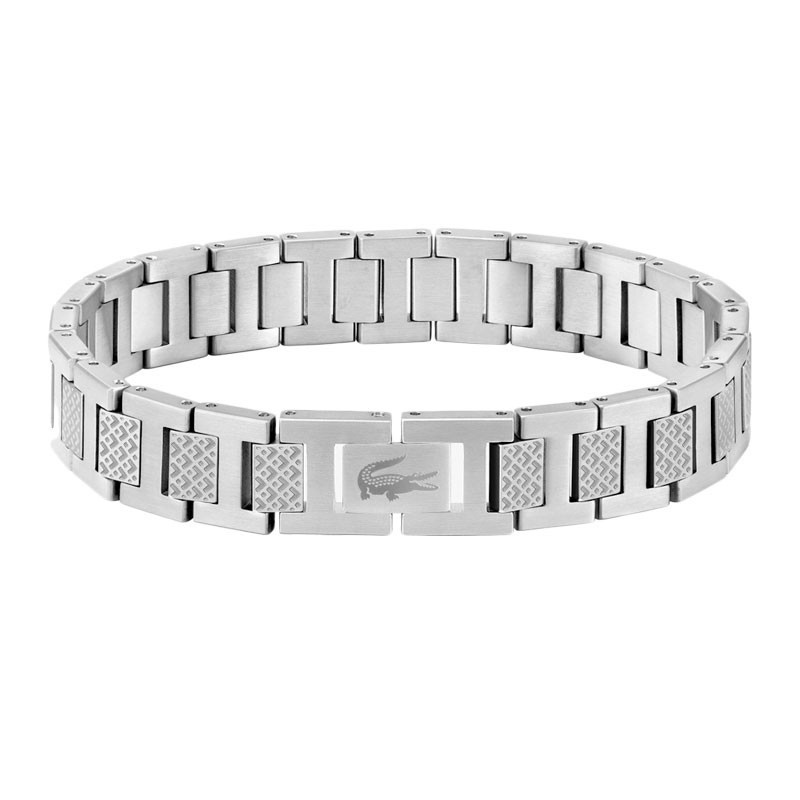 Pulsera Lacoste Metropole 2040117 Hombre - Acero