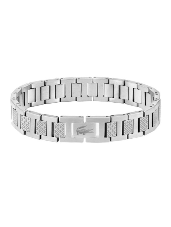 Pulsera Lacoste Metropole 2040117 Hombre - Acero