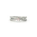 Anillo Plata 925 Cruzado Circonitas 337850.1 Mujer