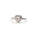 Anillo Plata 925 Corazón Circonitas CTS338 Mujer