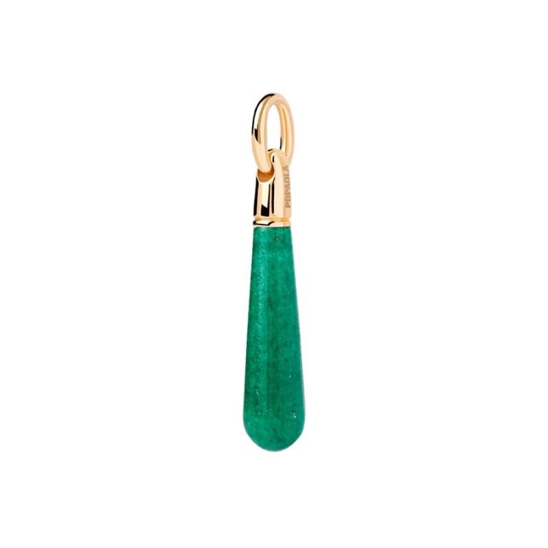 Colgante PDPaola Aventurina Verde CO01-791-U Mujer | Joyería Parejo