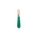 Colgante Charm PDPaola Aventurina Verde Large Drop CO01-786-U Mujer