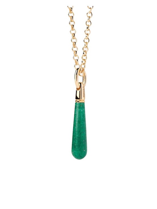 Colgante PDPaola Aventurina Verde CO01-791-U Mujer | Joyería Parejo