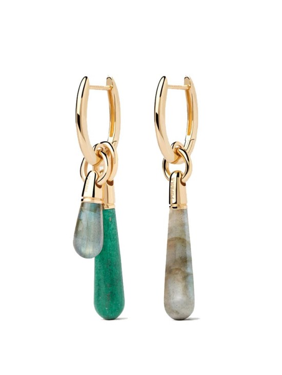 Colgante PDPaola Aventurina Verde CO01-791-U Mujer | Joyería Parejo