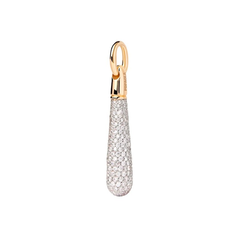 Colgante Charm PDPaola Pavé Large CO01-785-U Mujer | Joyería Parejo
