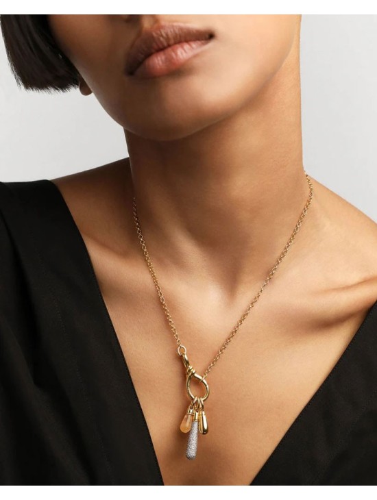 Colgante Charm PDPaola Pavé Large CO01-785-U Mujer | Joyería Parejo