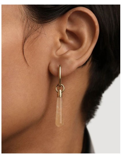 Pendiente Aro PDPaola Aventurina PG01-090-U Mujer | Joyería Parejo