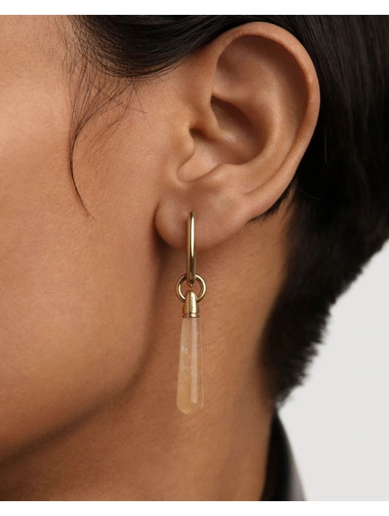 Pendiente Aro PDPaola Aventurina PG01-090-U Mujer | Joyería Parejo