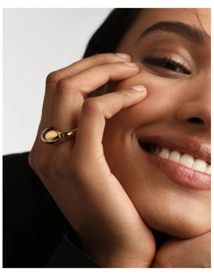 Anillo PDPaola Bamboo AN01-B24-14 Mujer Talla 14 | Joyería Parejo