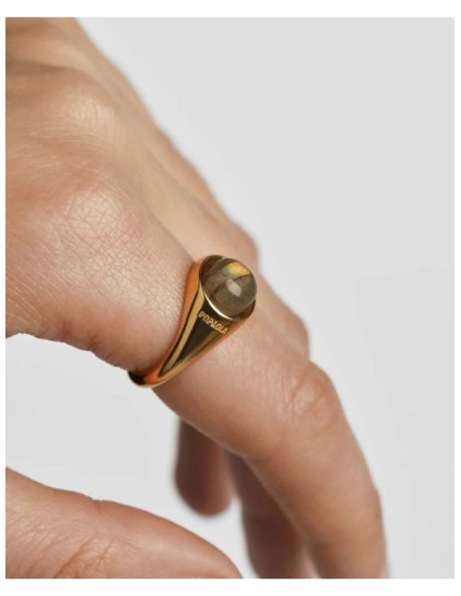 Anillo PDPaola Labradorita Moon AN01-B18-14 Mujer | Joyería Parejo