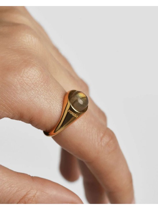 Anillo PDPaola Labradorita Moon AN01-B18-14 Mujer | Joyería Parejo