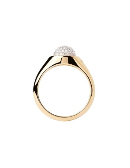 Anillo PDPaola Pavé Moon AN01-B21-14 Mujer | Joyería Parejo