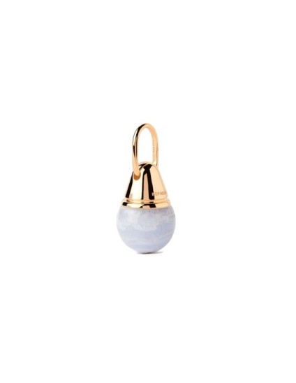 PDPaola Blue Agate Charm Pendant PE01-084-U for Women | Parejo Jewe
