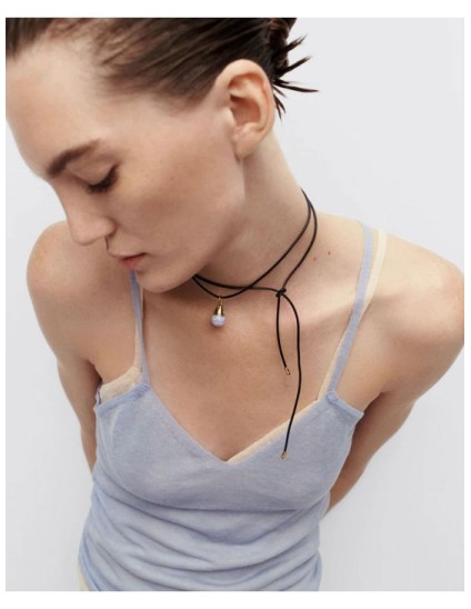 Colgante Charm PDPaola Ágata Azul PE01-084-U Mujer | Joyería Parejo