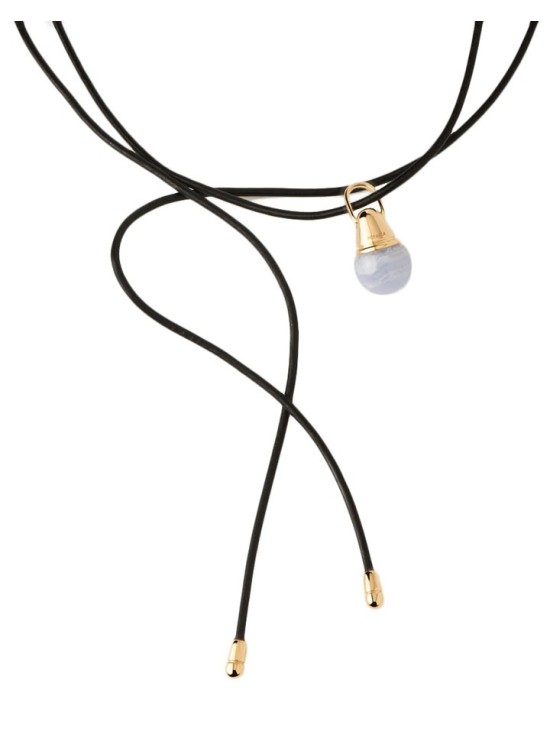 Colgante Charm PDPaola Ágata Azul PE01-084-U Mujer | Joyería Parejo