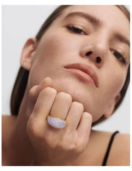 Anillo PDPaola Aqua AN01-C70-14 Mujer Talla 14 | Joyería Parejo