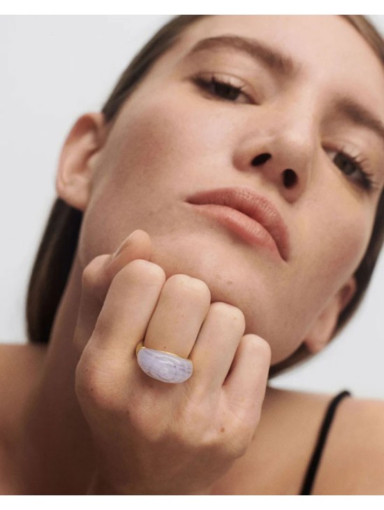 Anillo PDPaola Aqua AN01-C70-14 Mujer Talla 14 | Joyería Parejo