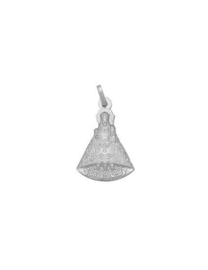 Medalla de la Virgen de Covadonga en Plata de Ley | Joyería Parejo