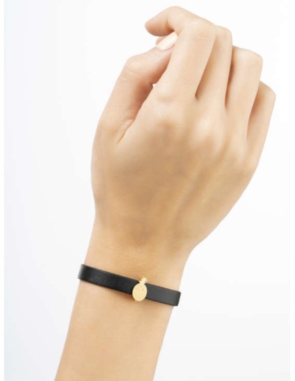 Pulsera Mr Wonderful Tropical Party Gold Black - Compra Aquí
