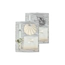 Estuche Paño de Lino, Vela y Concha Bautismo 09670