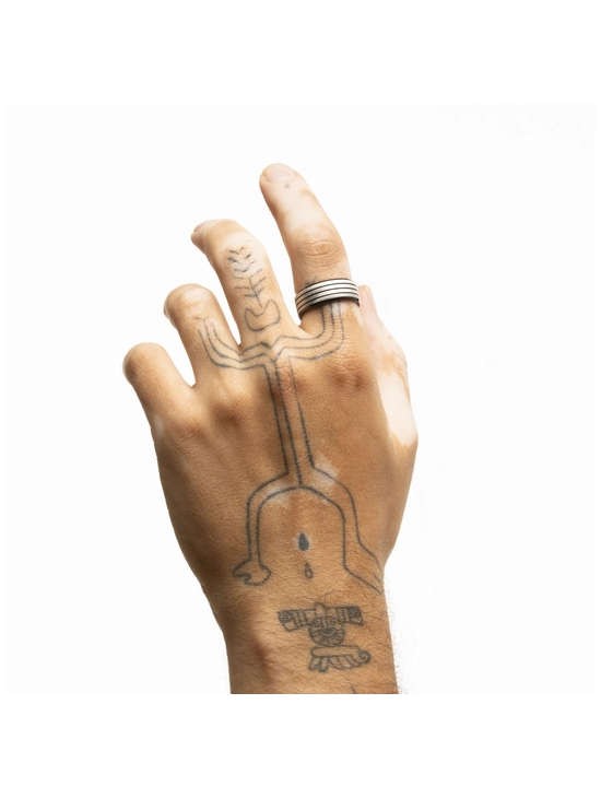 Anillo de hombre Lotus Style LS2398-3/126 en Acero | Joyería Parejo