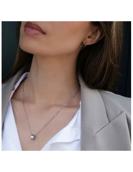 Colar Daniel Wellington Elan Silver DW00400159 | Joyeria Parejo