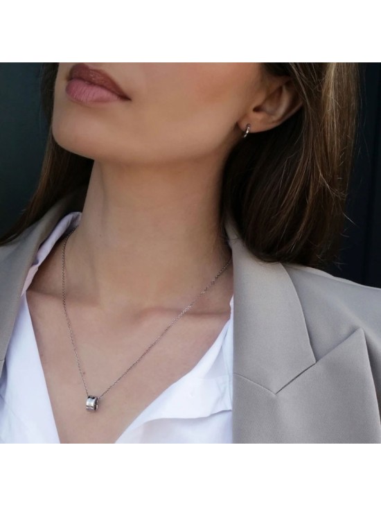 Collar Daniel Wellington Elan Silver DW00400159 | Joyería Parejo